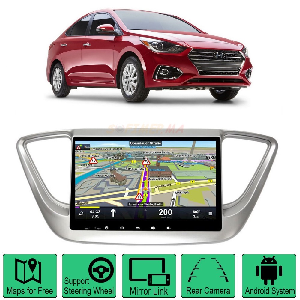 Android Hyundai Accent Gps Navigation Sofimep