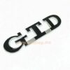 GTD métal 3D emblème autocollant de voiture accessoire auto maroc