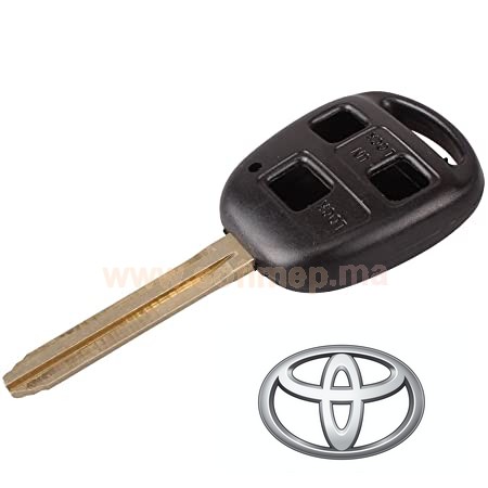 Clé Vierge Toyota Logo Vintage - Modèle T80V/TR23 - NOS (Neuf Old Stock)