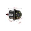 HD LED Vision Noturne arrière coudée caméra de Recul Voiture Universelle accessoire auto maroc