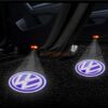 Logo porte de voiture bienvenue lumières Volkswagen accessoires voitures sofimep maroc