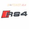 RS4 Audi Badge de voiture 3D métal  accessoires voitures sofimep maroc