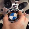 BMW Logo Jantes 4 PCS 60 mm accessoires voitures sofimep maroc accessoires voitures sofimep maroc