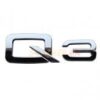 Q3 Badge de voiture 3D PLASTIQUE accessoires voitures sofimep maroc