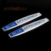 BLUE EFFCIENCY Badge de voiture 3D métal accessoires voitures sofimep maroc