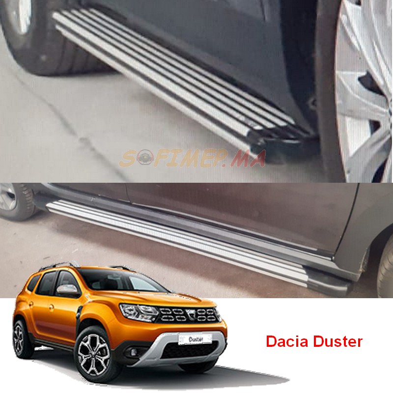 Marche Pieds Dacia Duster Aluminium Plat - Sofimep