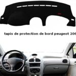 Peugeot 206 Tapis De Protection De Tableau De Bord