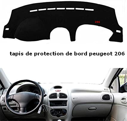 Peugeot 206 Tapis De Protection De Tableau De Bord - Sofimep