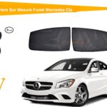 Rideaux Arriere Sur Mesure Fumé Mercedes Cla