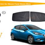 Rideaux Arriere Sur Mesure Fumé Nissan Micra