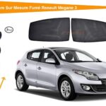 Rideaux Arriere Sur Mesure Fumé Renault Megane 3